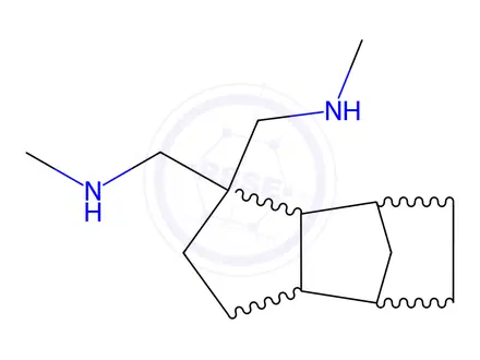 Chemical structure of octahydro-N,N'-dimethyl-4,7-methano-1H-indenedimethylamine
