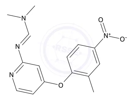 Chemical structure of Tucatinib Impurity 62 (Mixture of E/Z-isomers)