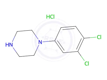 Chemical structure of 1-(3,4-Dichlorophenyl)piperazine Hydrochloride
