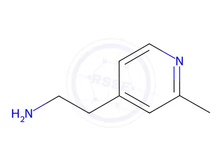 Chemical structure of 2-(2-methylpyridin-4-yl)ethanamine