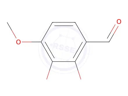 Chemical structure of 7-Methoxy-1,3-benzodioxole-4-carbaldehyde