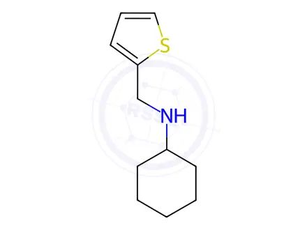 Chemical structure of N-(Thiophen-2-ylmethyl)cyclohexanamine