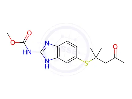 Chemical structure of Albendazole EP Impurity H