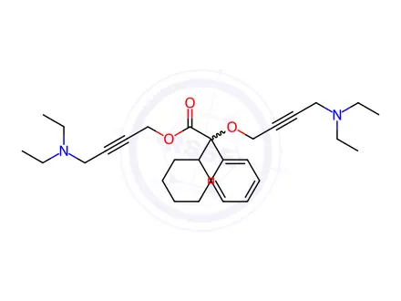 Chemical structure of O-(N,N-Diethylbut-2-yn-1-amine) Oxybutynin
