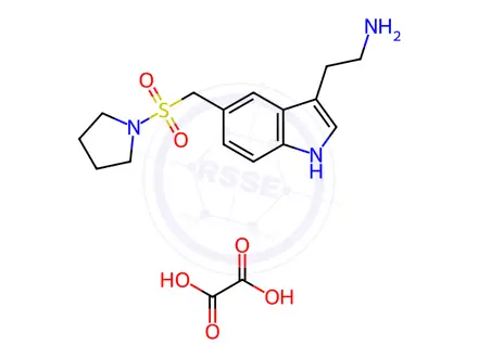 Chemical structure of Almotriptan EP Impurity D (Oxalate)