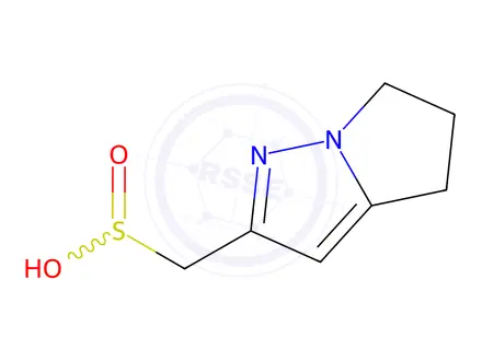 Chemical structure of (5,6-Dihydro-4H-pyrrolo[1,2-b]pyrazol-2-yl)methanesulfinic acid