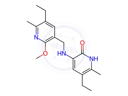 Chemical structure of L 702007
