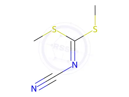 Chemical structure of Dimethyl N-cyanodithioiminocarbonate