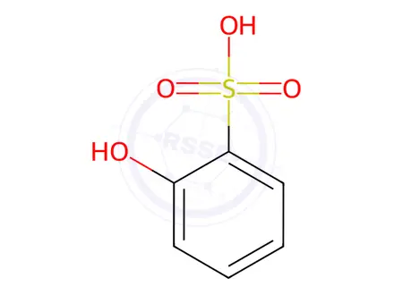 Chemical structure of Benzenesulfonic acid, hydroxy-, polymer with formaldehyde and urea