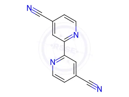 Chemical structure of 4,4'-Dicyano-2,2'-bipyridine