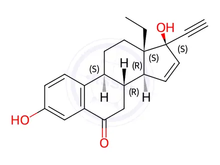 Chemical structure of Gestodene Impurity 11(Gestodene EP Impurity K)