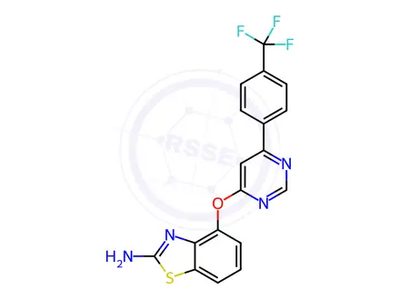 Chemical structure of AMG-517 Impurity 54