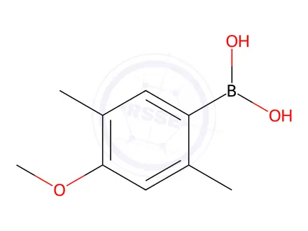 Chemical structure of (4-Methoxy-2,5-dimethylphenyl)boronic acid