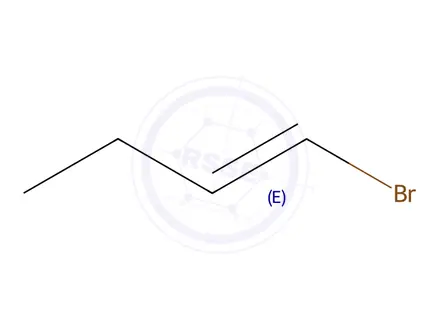 Chemical structure of (E)-1-Bromo-1-butene
