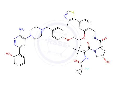 Chemical structure of ACBI1