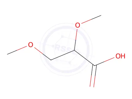 Chemical structure of 2,3-dimethoxypropanoic acid