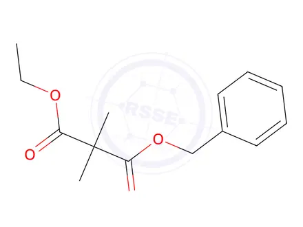 Chemical structure of 1-Benzyl 3-ethyl 2,2-dimethylmalonate