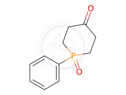 Chemical structure of 1-Oxo-1-phenyl-1phosphinan-4-one