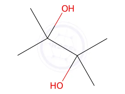 Chemical structure of Pinacol