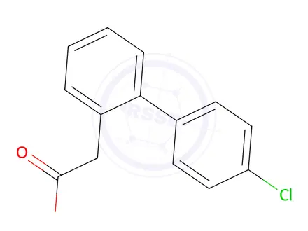 Chemical structure of Methyl 2-(4'-chloro-[1,1'-biphenyl]-2-yl)acetate