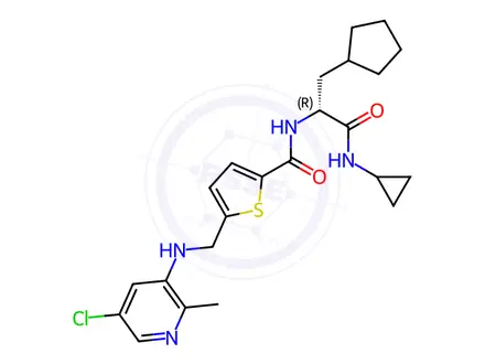 Chemical structure of GSK 2830371 Impurity 1