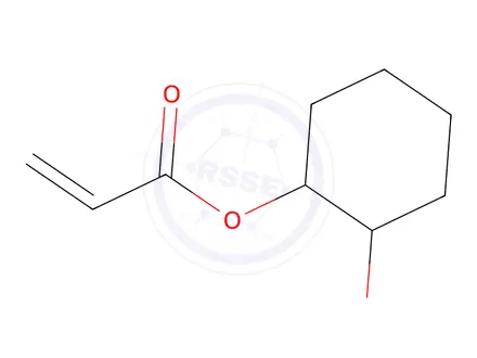 Chemical structure of 2-Hydroxycyclohexyl acrylate