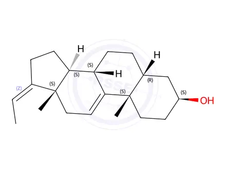 Chemical structure of Testosterone Impurity 18