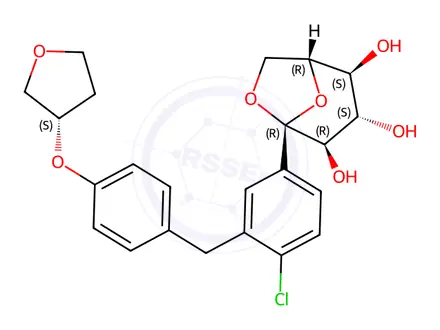 Chemical structure of Empagliflozin Impurity 564