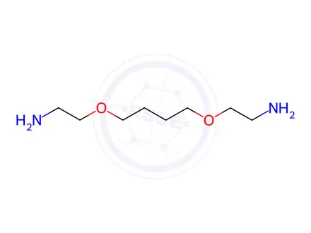 Chemical structure of Ethanamine, 2,2'-[1,4-butanediylbis(oxy)]bis-(9CI)