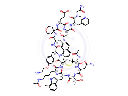 Chemical structure of Icotrokinra