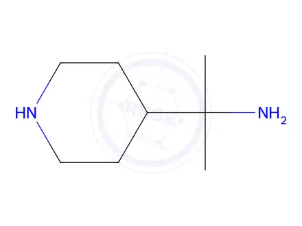 Chemical structure of 2-(Piperidin-4-yl)propan-2-amine