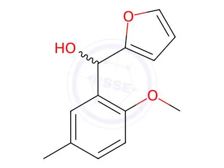 Chemical structure of Furan-2-yl(2-methoxy-5-methylphenyl)methanol
