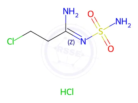 Chemical structure of Famotidine Impurity 13(Hydrochloride)