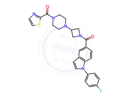 Chemical structure of JNJ-42226314