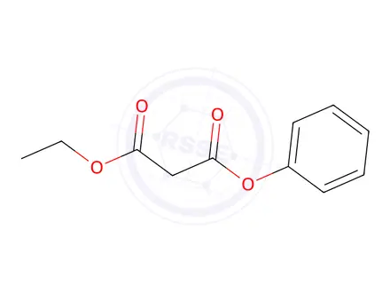 Chemical structure of ETHYL PHENYL MALONATE