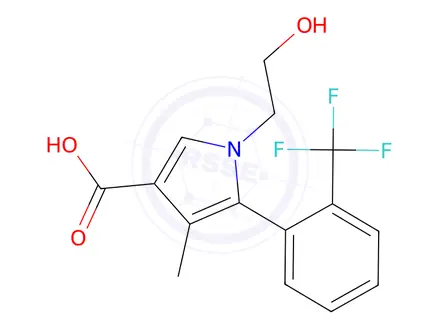Chemical structure of Esaxerenone Acid