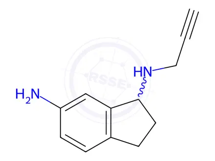 Chemical structure of Rasagiline Mesylate Impurity 33