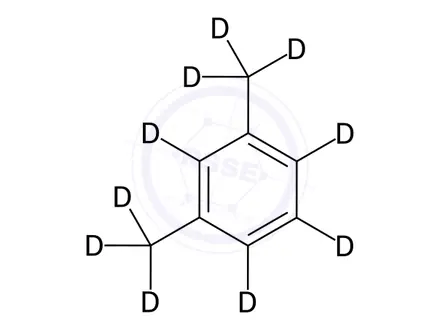 Chemical structure of m-Xylene-[D10]