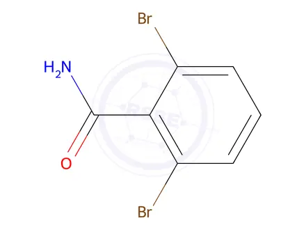 Chemical structure of 2,6-Dibromobenzamide