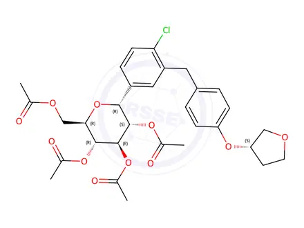 Chemical structure of Empagliflozin Impurity 417