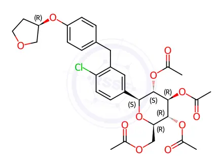 Chemical structure of Empagliflozin Impurity 578