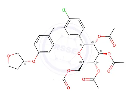 Chemical structure of Empagliflozin impurity 176