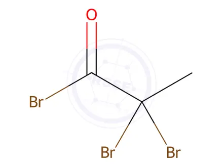 Chemical structure of 2,2-dibromopropanoyl bromide