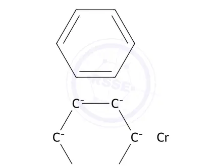 Chemical structure of Bis(phenyl)chromium(0)