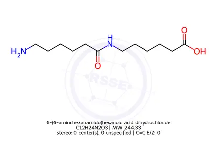 Chemical structure of Aminocaproic Acid Impurity 7