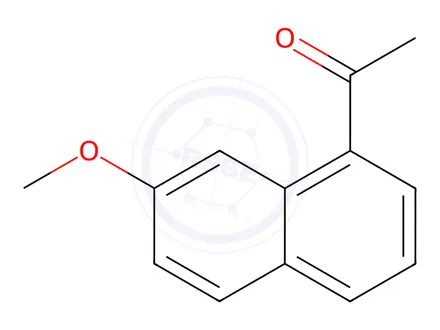 Chemical structure of 1-(7-methoxynaphthalen-1-yl)ethan-1-one