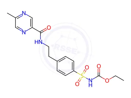 Chemical structure of Glipizide EP Impurity J