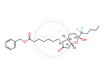 Chemical structure of Lubiprostone Impurity 53