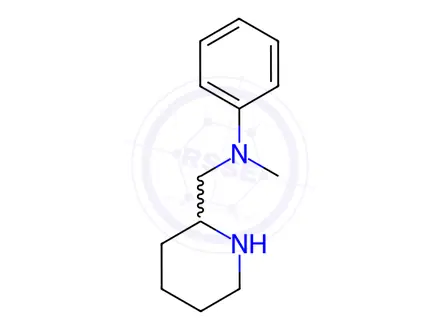 Chemical structure of N-methyl-N-(piperidin-2-ylmethyl)aniline
