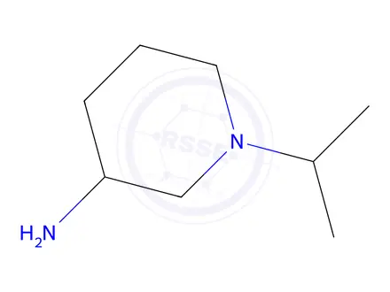 Chemical structure of 1-Isopropylpiperidin-3-amine
